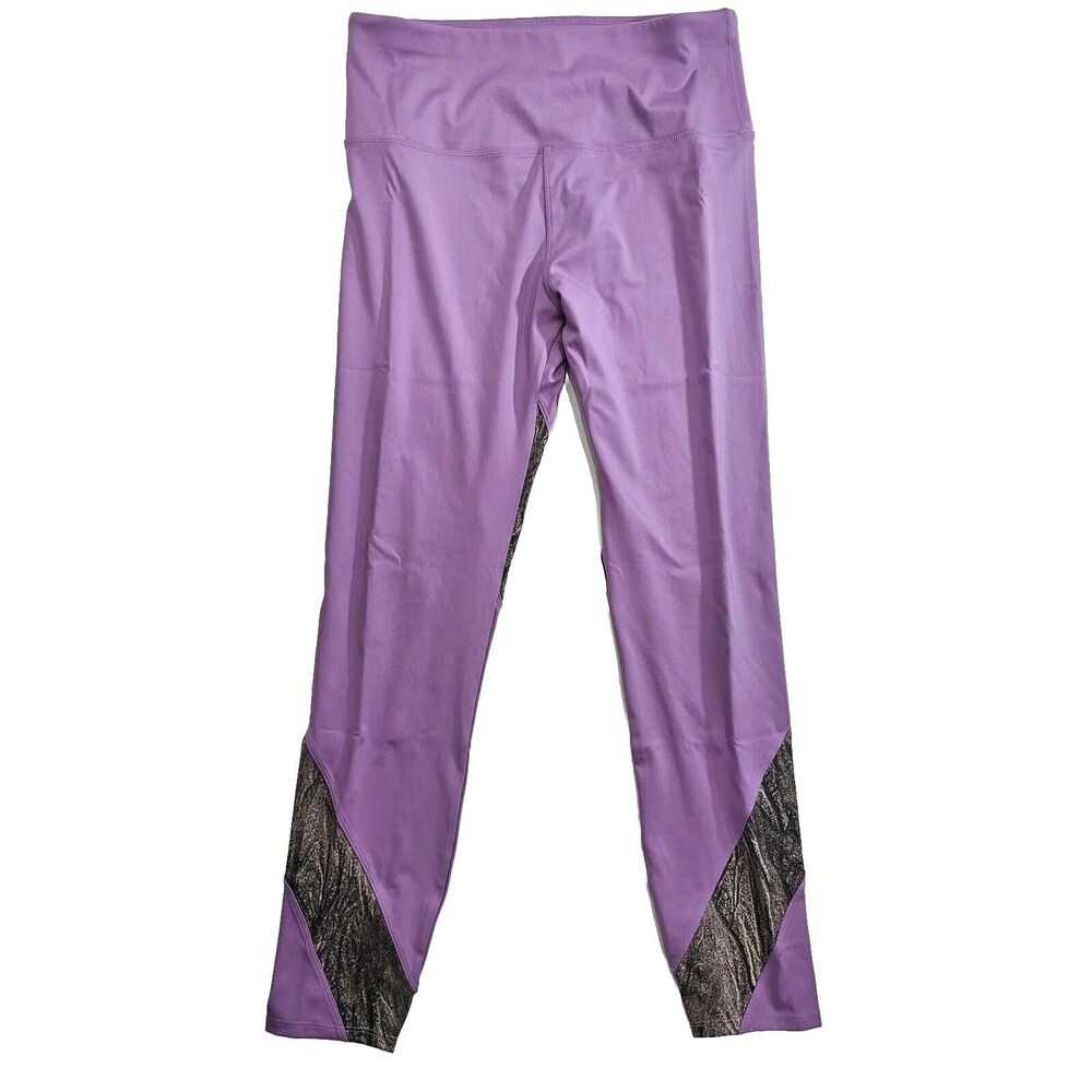 Soulgani Active Purple High Rise Leggings M NWOT
